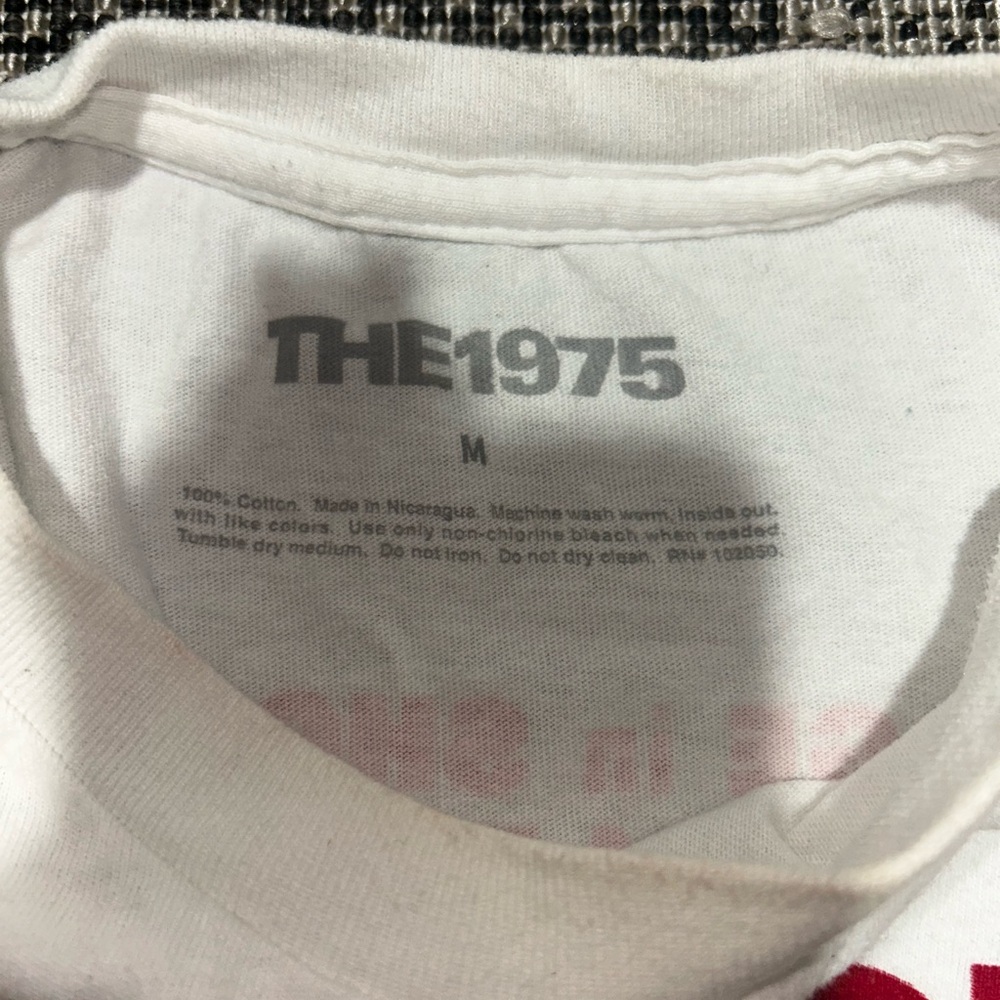 Band Tees l The 1975 White Graphic T-Shirt - Picture 6 of 6